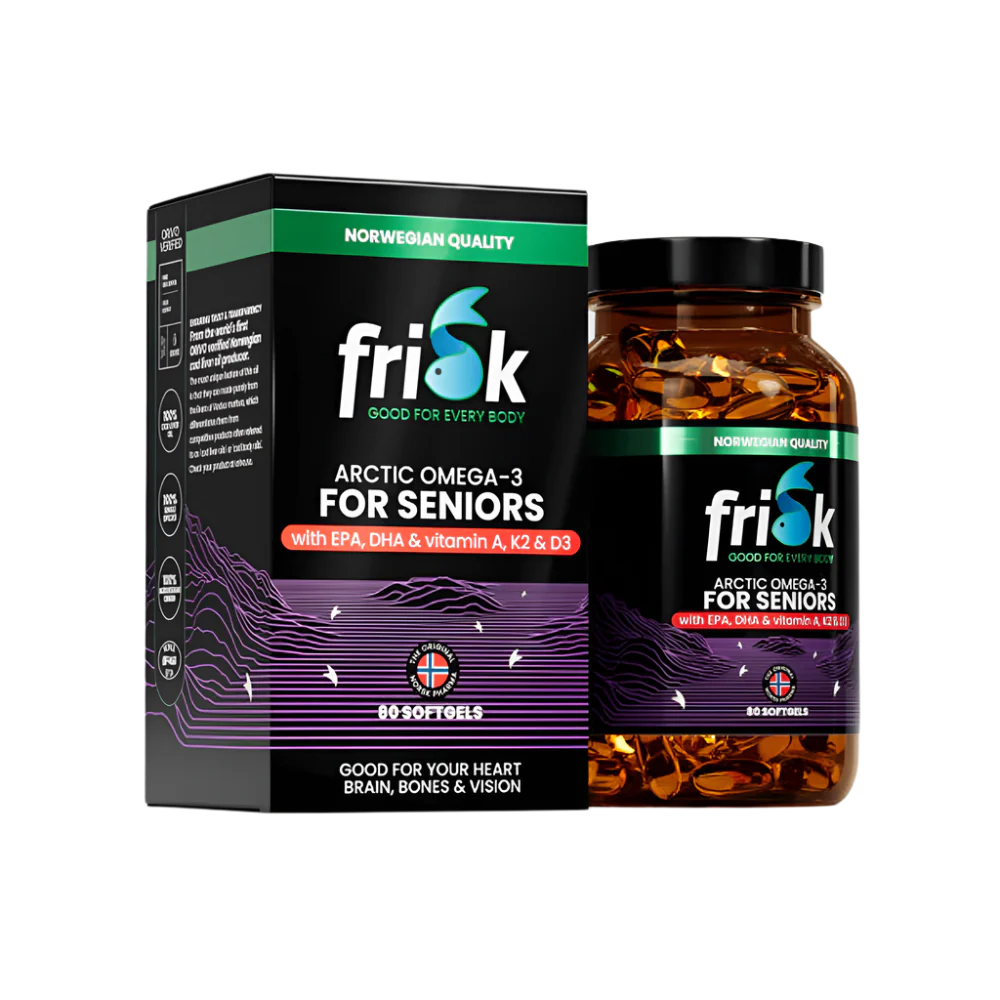 Arctic 50+-Omega-3-100% divoké arktické tresky-80 kapsúl