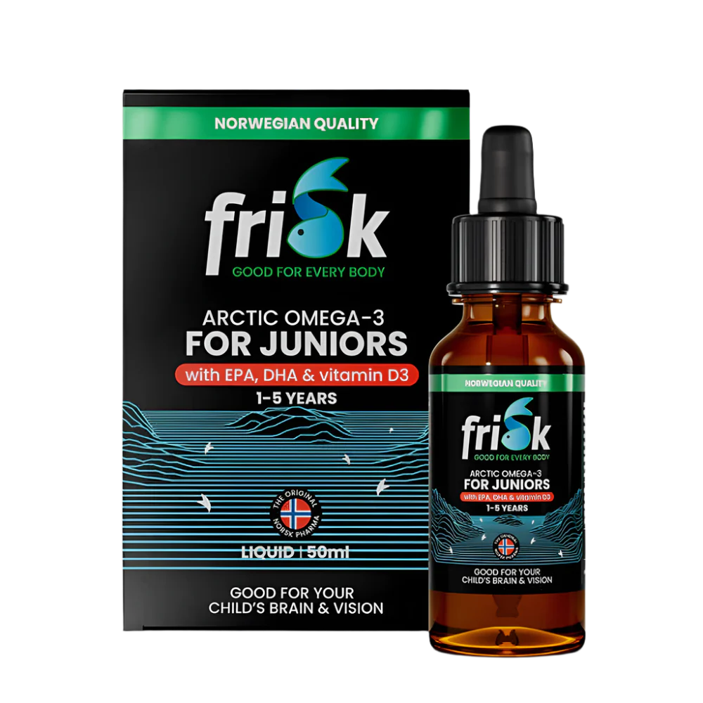 Arktické deti-Omega-3 pre deti-divoké ryby z Nórska / citrónovej príchute-50 ml