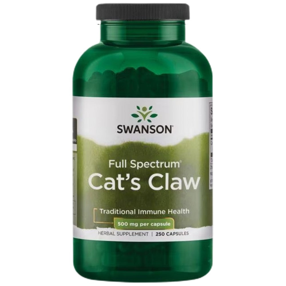 Celá spektrum Cat's Claw 500 mg - 250 kapsúl