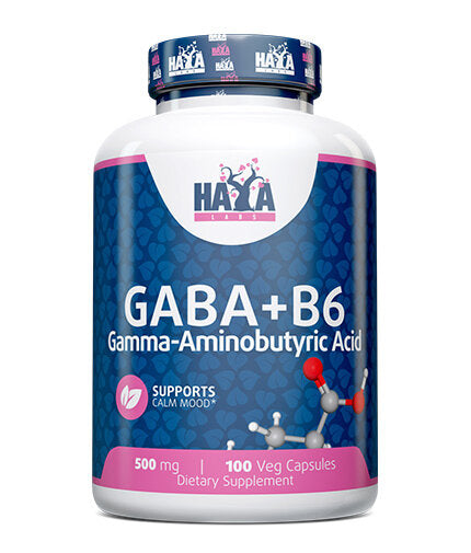 GABA + B-6 /500 mg. / 100 Vcaps