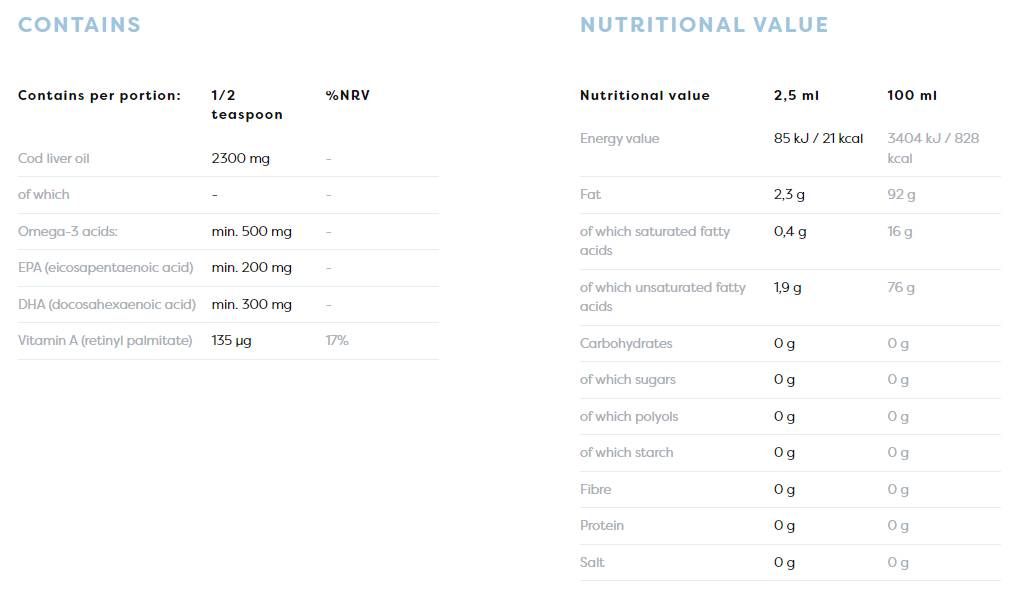 Norwegian Cod Pečeň Oil Kids | Kvapalina Omega s príchuťou citróna - 500 ml
