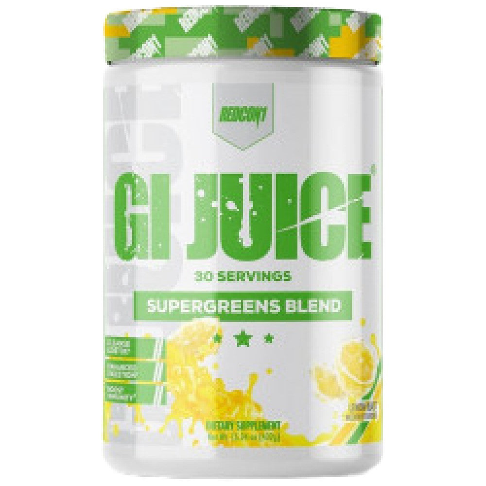 GI Juice | Zmes Supagreens + tráviace enzýmy - 450 gramov