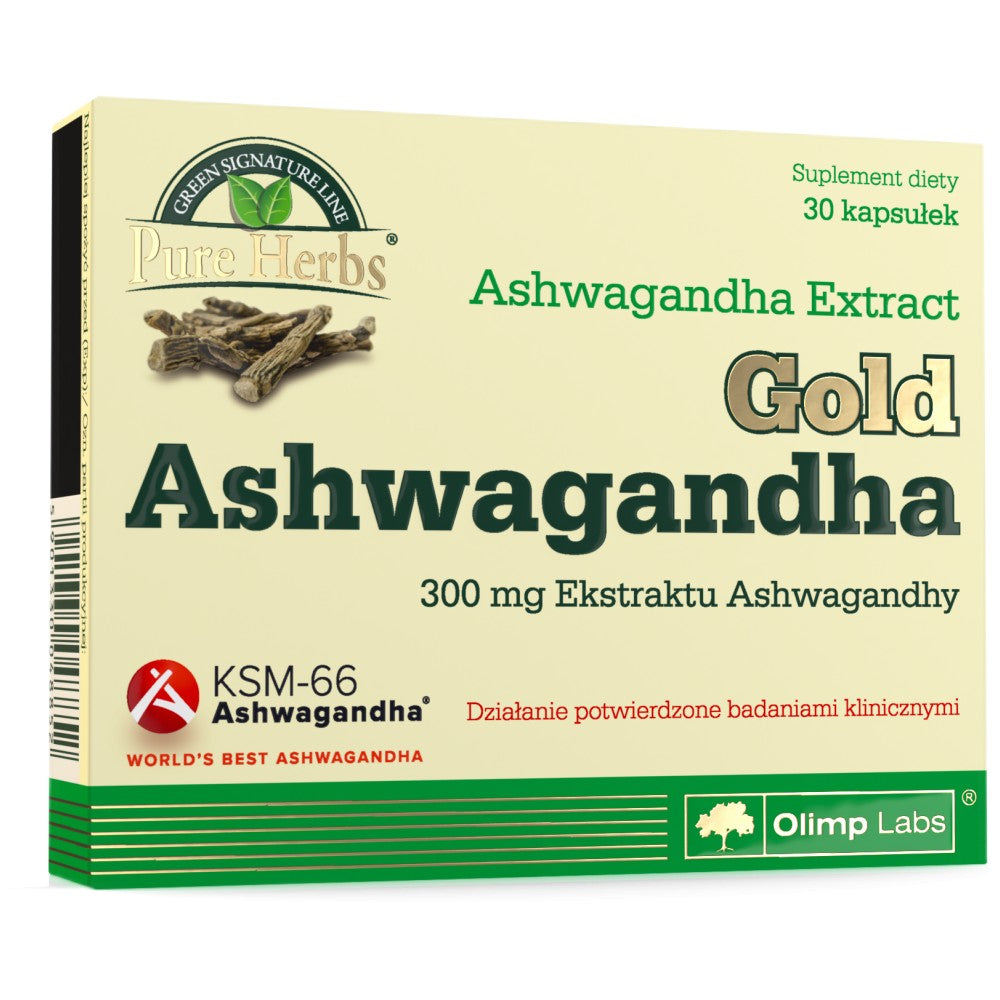 Zlato Ashwagandha KSM -66 Premium - 30 kapsúl
