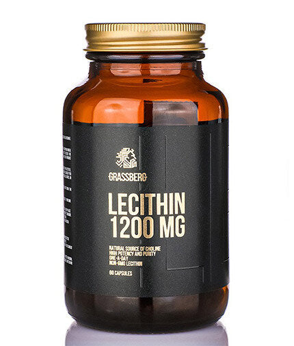 Grassberg lecitín 1200 mg 60 Softgels