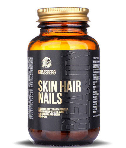 Grassberg Skin Hair Clins 60 čiapky