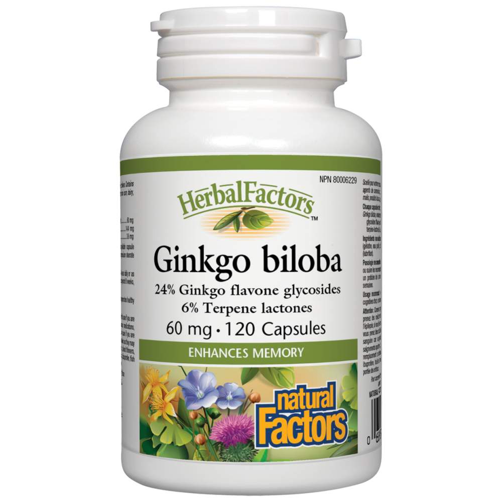 Ginkgo Biloba 60 mg - 120 kapsúl