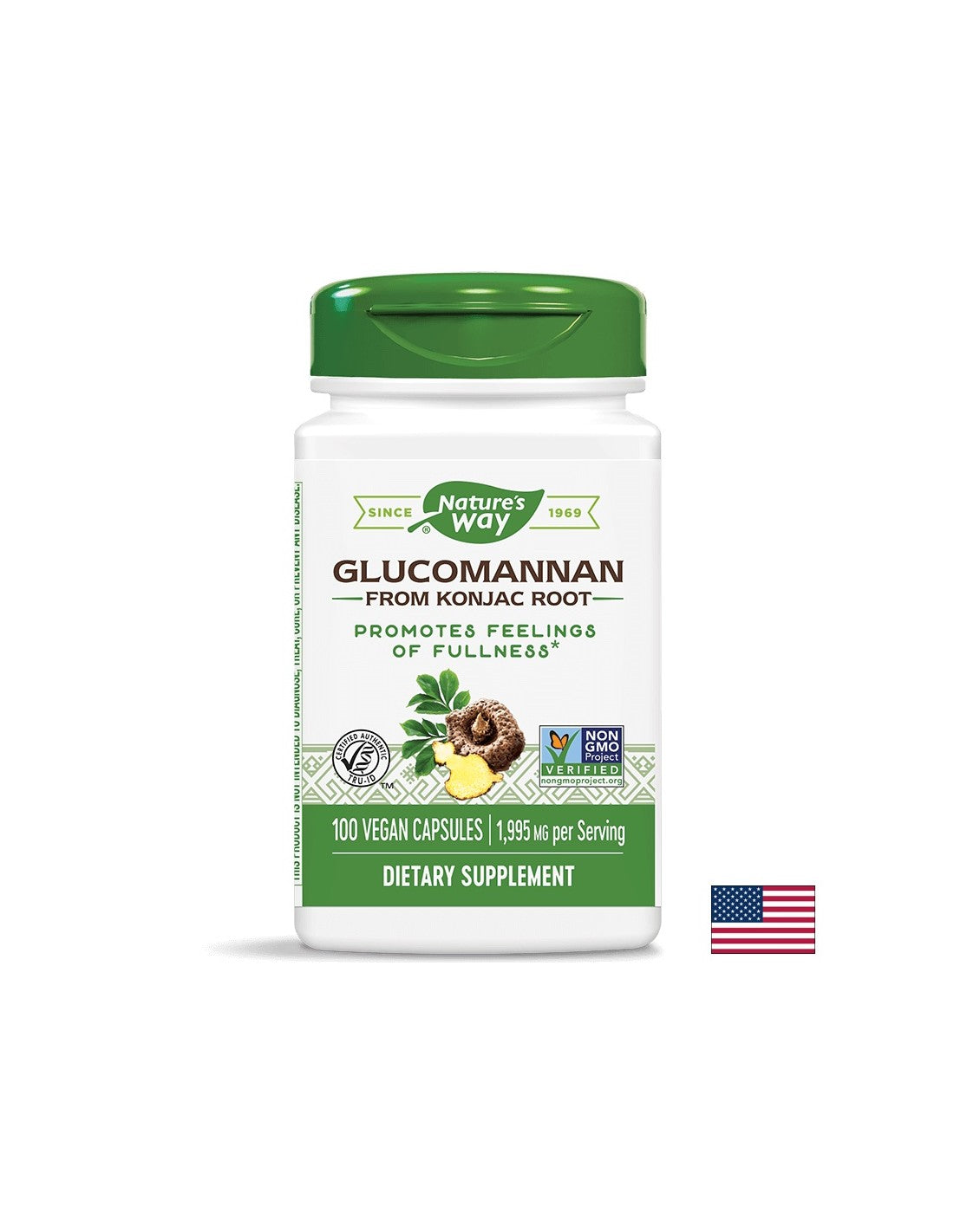 Glucomannan 665 mg - 100 kapsúl