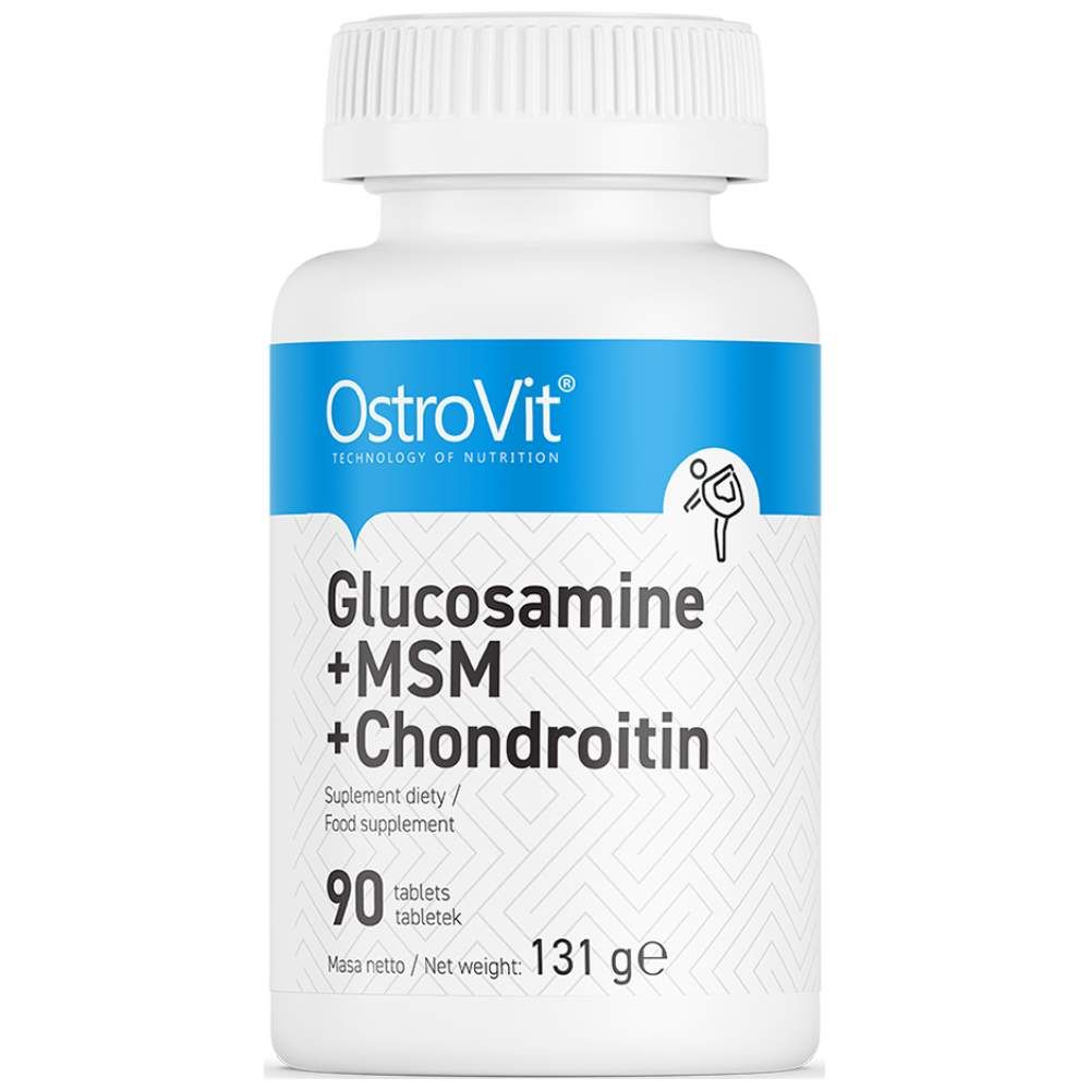 Glukozamín + MSM + chondroitin - 90 tabliet
