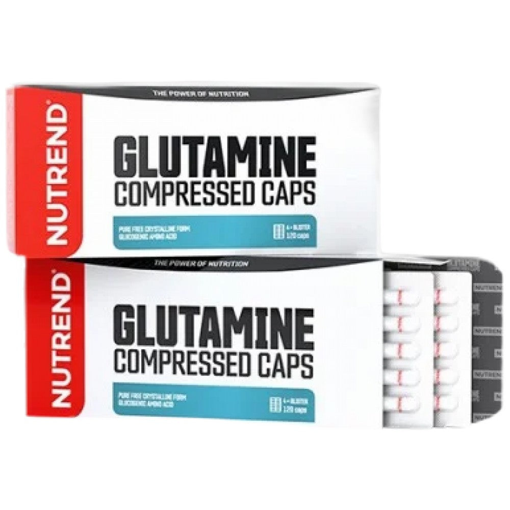 Glutamín komprimované čiapky - 120 kapsúl