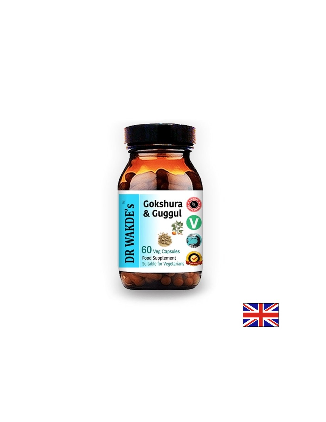 Gokshura a Guggul / Gokshura a Guggul Ayurveda, 60 kapsulov Dr Wakde's