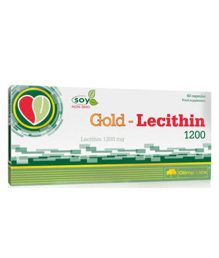 Zlatý lecitín 1200 60 kapsúl <tc>Olimp</tc>