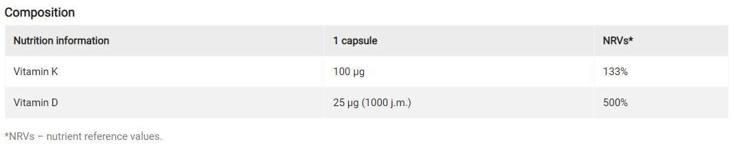 Zlatý Vit K2 Plus 30 kapsúl <tc>Olimp</tc>