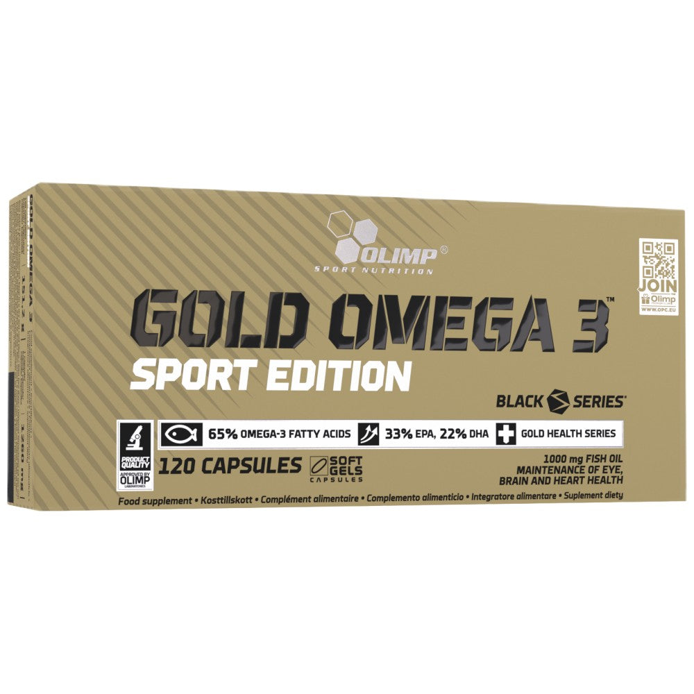 Omega 3 Gold Sport Edition - 120 gélových kapsúl