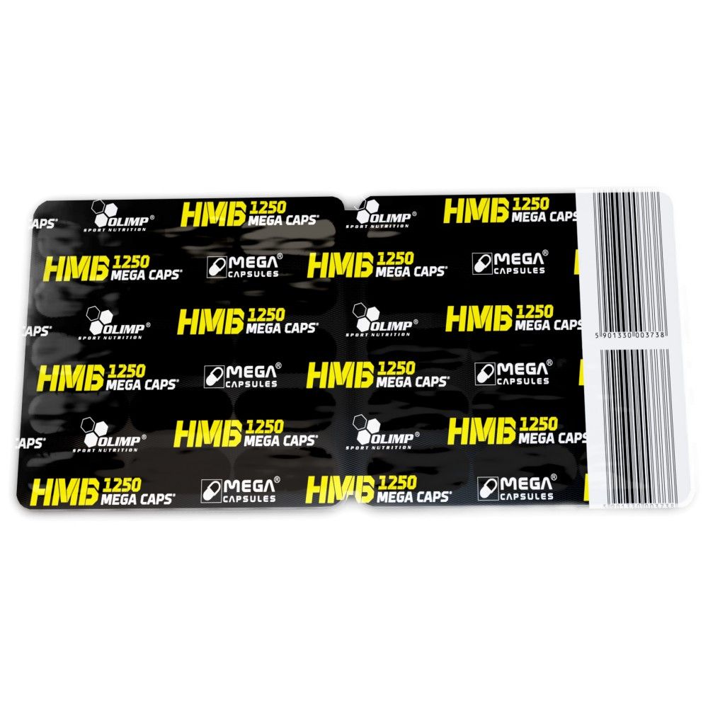 HMB mega čiapky - 30 kapsúl