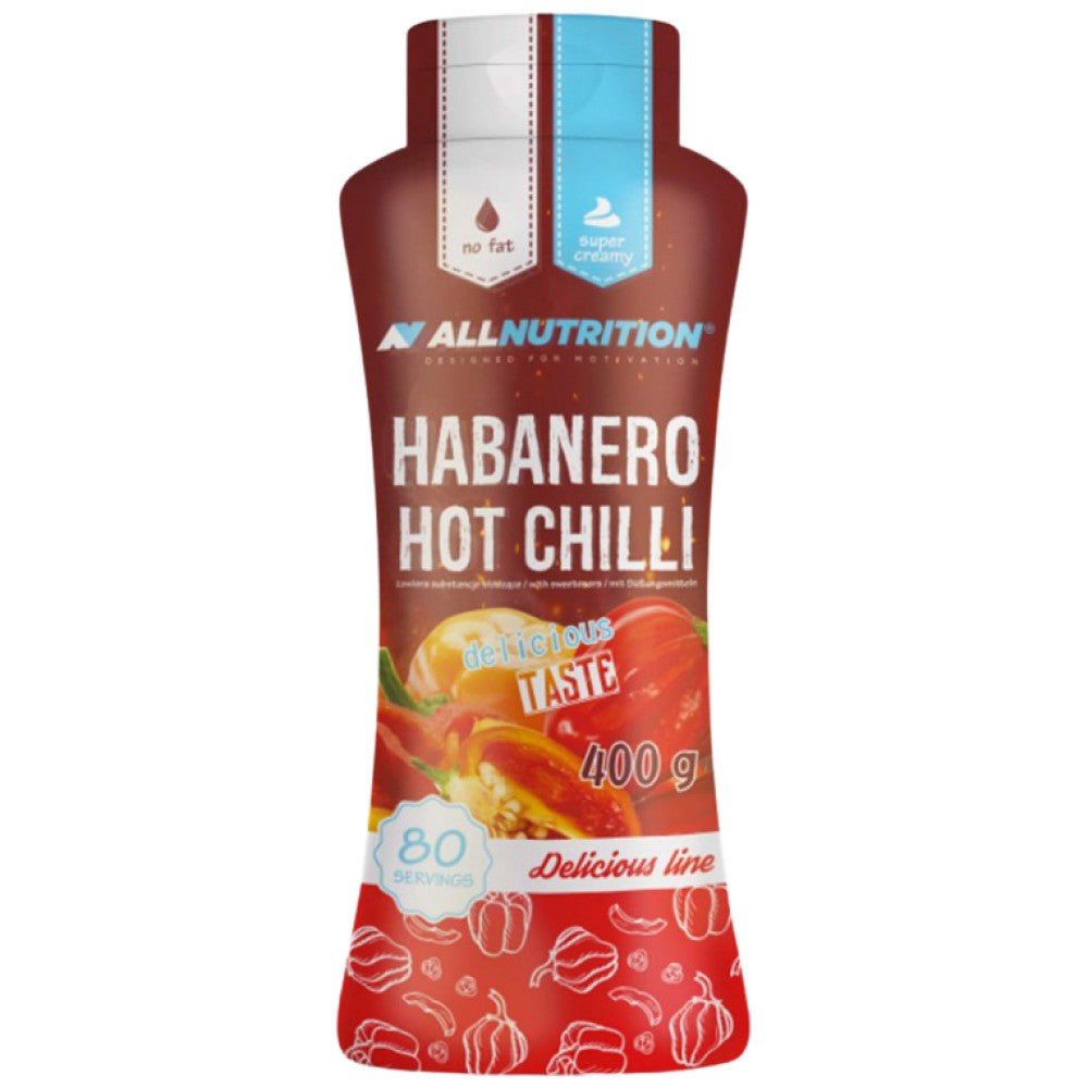 Habanero horúca chilli omáčka Nízka kalória - 400 ml