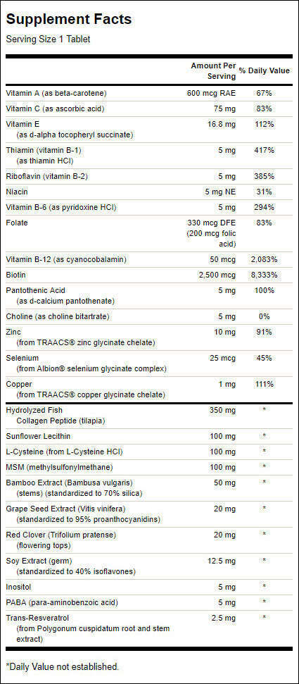 Vlasa revitalizačná receptúra - 60 tabliet