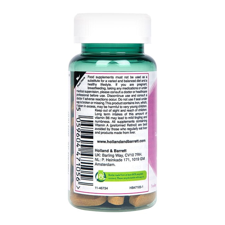 Vitamíny pre vlasy s kolagénom (vlasové vitamíny) 60 tabliet Holland & Barrett