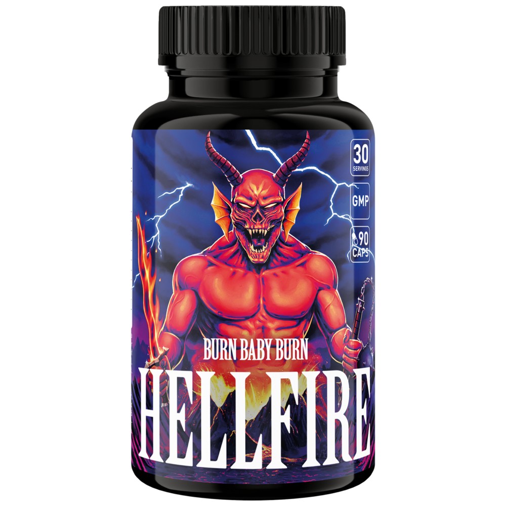 Hellfire | s Forskolin, zrná raja a zeleného čaju - 90 kapsúl