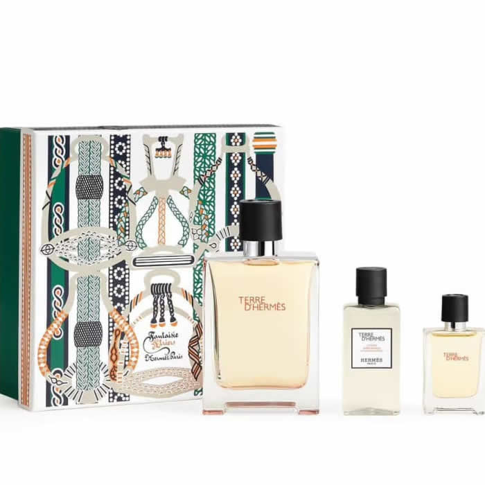 Terre d'Hermes Eau de toaletný sprej 100 ml set 3 kusy