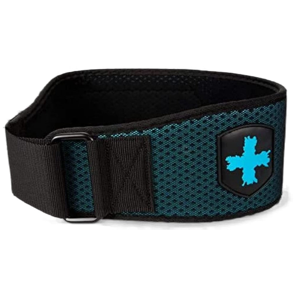 Dámsky tréningový pás/Hex Core Belt 12 cm - modrý - 12 cm