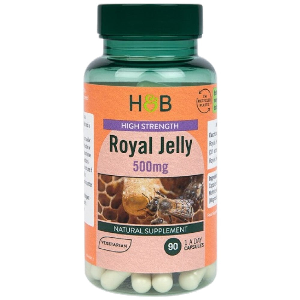Vysoko pevná kráľovská želé 500 mg - 90 kapsúl