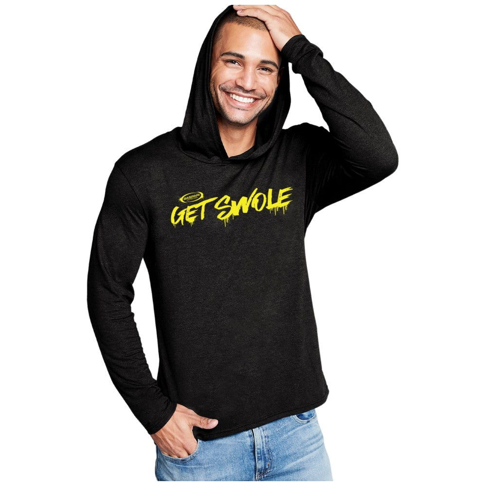 Hoodie Slim - Get Swole | Mikina s kapucňou
