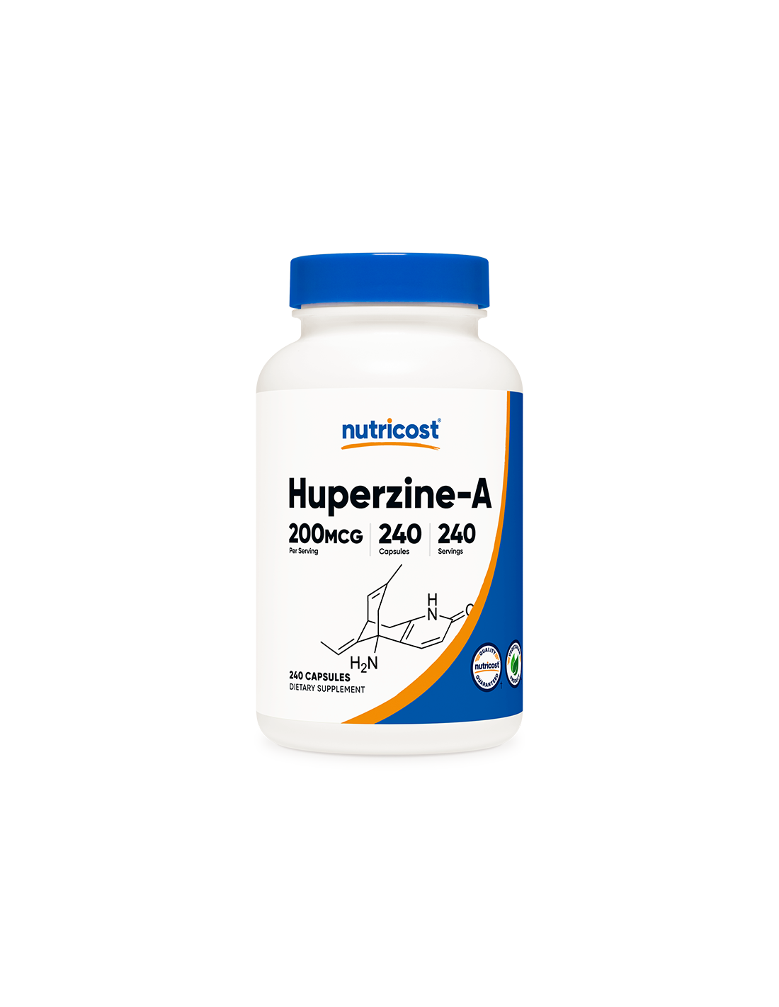 Nervový systém - Huperzín A (Huperzín A), 200 mcg/240 kapsúl <tc>Nutricost</tc>