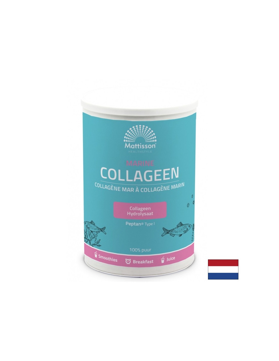 Rybie kolagén typu I - morský kolagén peptan, prášok 300 g
