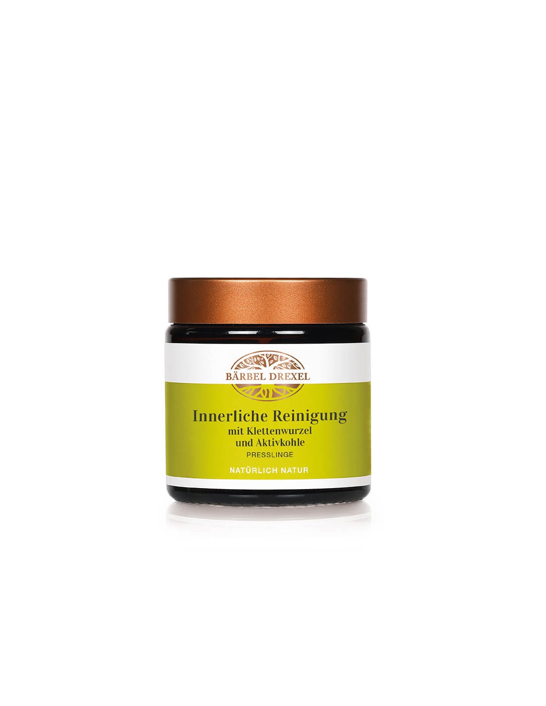 Innerliche Reinigung / Vnútorná detoxikácia koreňom lopúcha a aktívnym uhlím, 100 tabliet <tc>Bärbel Drexel</tc>