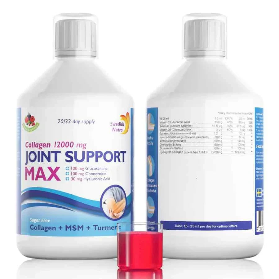 Kvapalný kolagén pre kĺbové kĺby podporujú maximálne 12000 mg - 500 ml