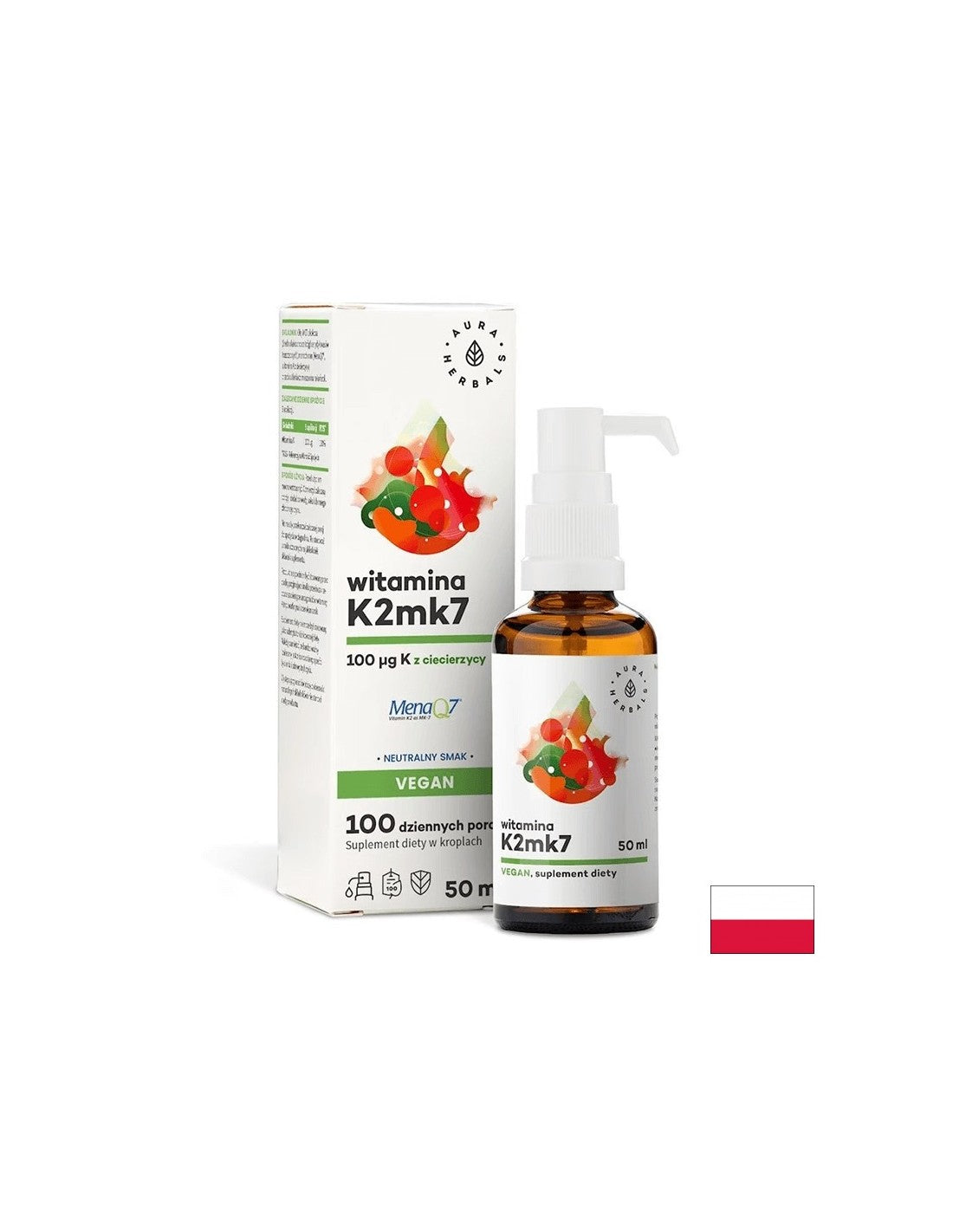 Kosti a kĺby - vitamín K2 (vegánsky vzorec), 50 ml kvapiek