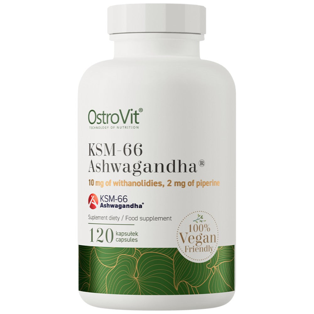 KSM-66 Ashwagandha® 200 mg / vege Caps 120 kapsúl