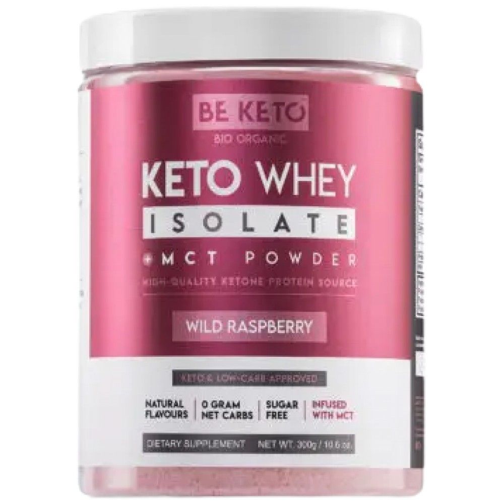 Keto srvátka izolát + MCT - 300 gramov