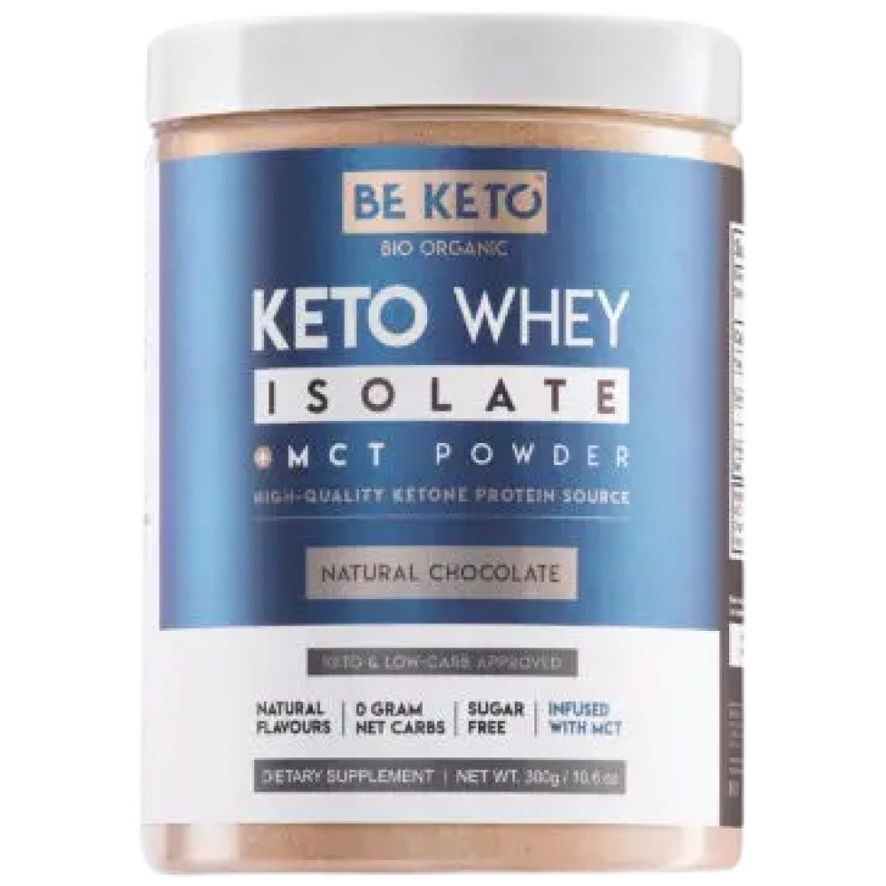 Keto srvátka izolát + MCT - 300 gramov