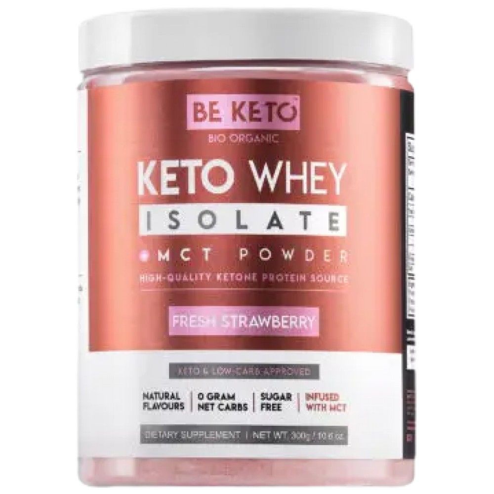 Keto srvátka izolát + MCT - 300 gramov