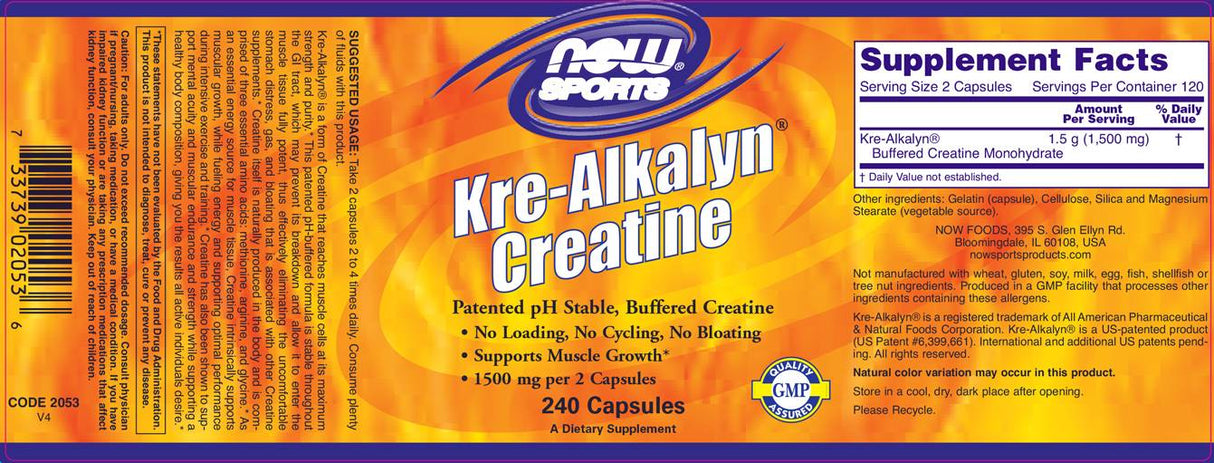 Kre -alkayn - 240 kapsúl
