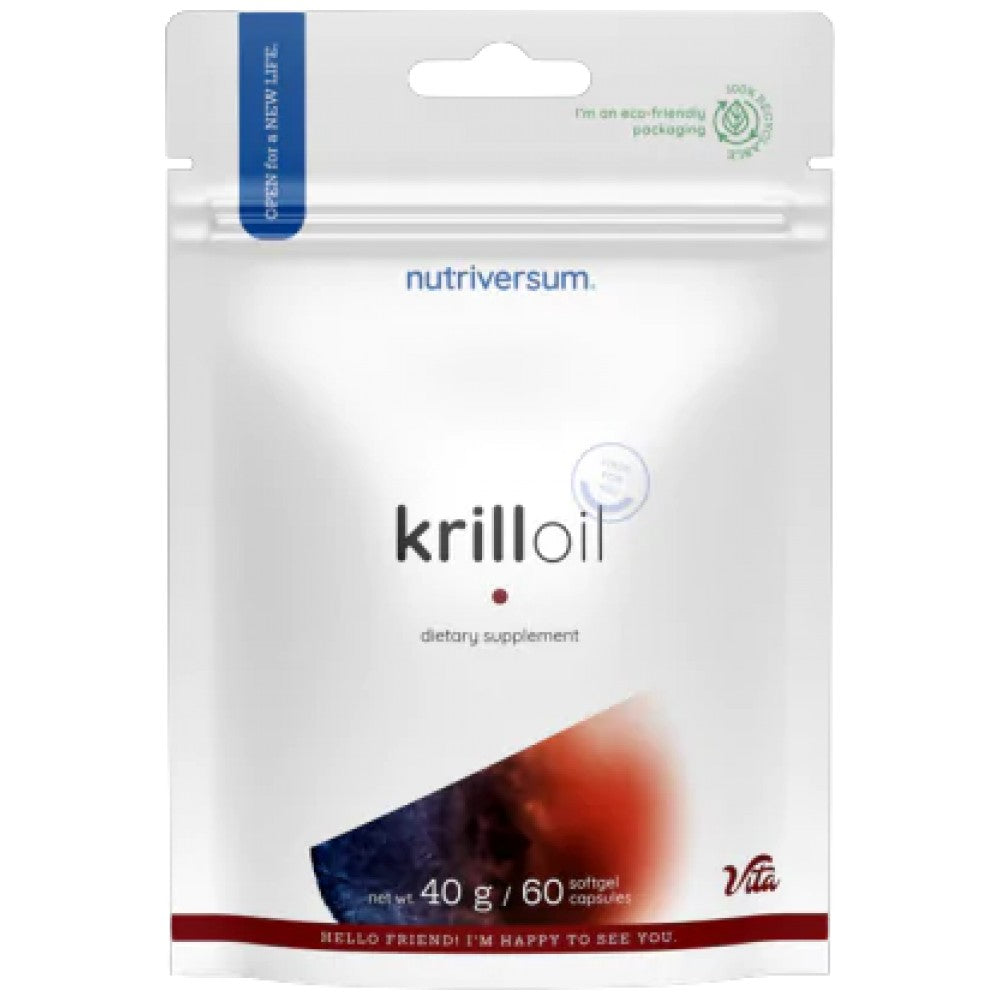Krill olej 500 mg - 60 softgelov