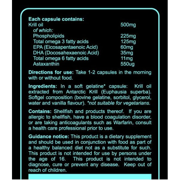 Krillový olej 500 mg - 90 kapsúl
