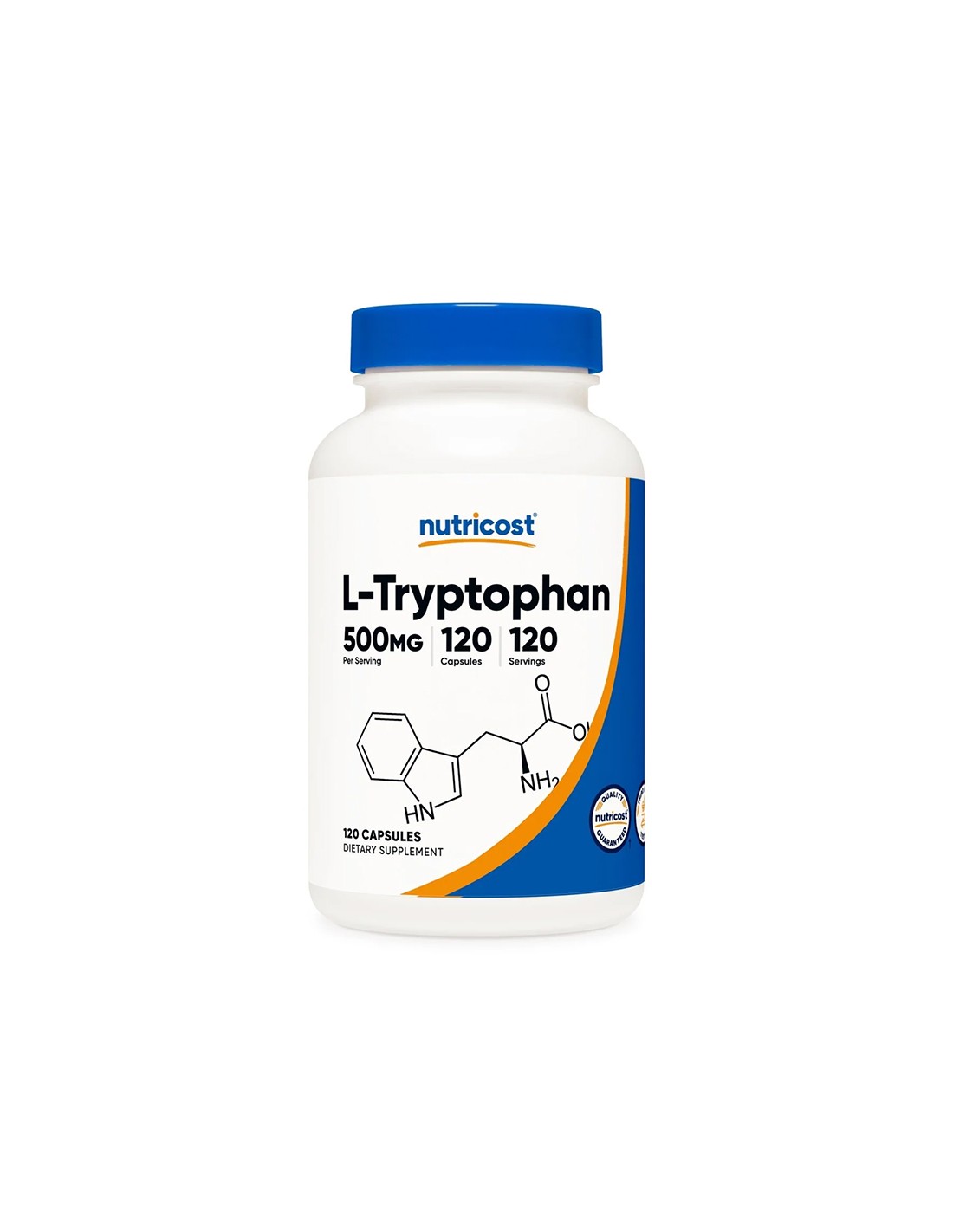 Stres a nespavosť - L -tryptofán, 500 mg x 120 kapsúl