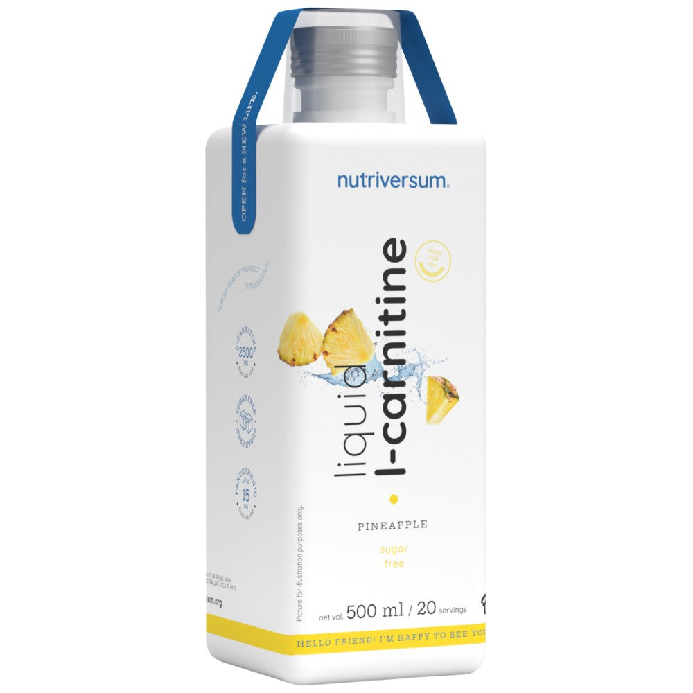 Kvapalina L-karnitínu 2500 | s chrómom - 500 ml