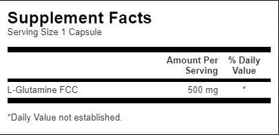 L -glutamín 500 mg - 100 kapsúl