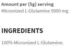 L -glutamínový prášok - 500 gramov
