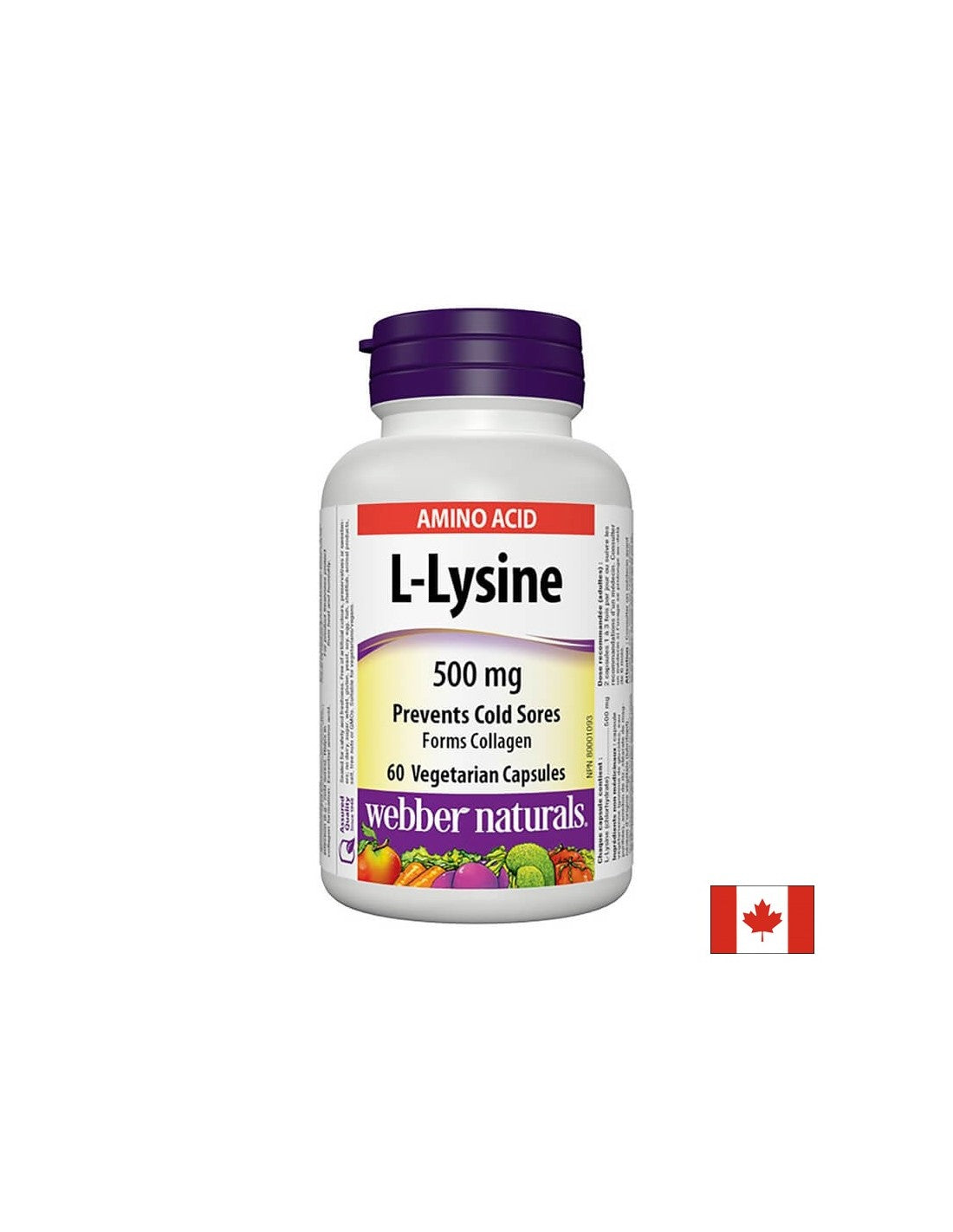 L-lyzín 500 mg-l-lyzín-imunitný systém, 60 kapsúl