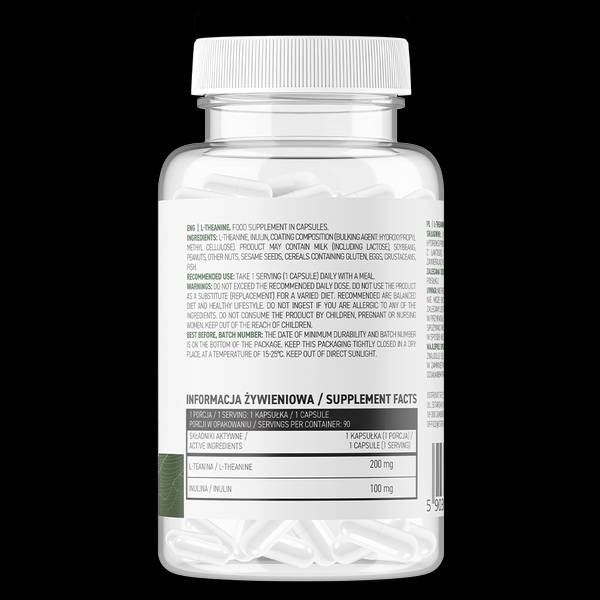 L-theanine 200 mg | VEGE 90 kapsúl