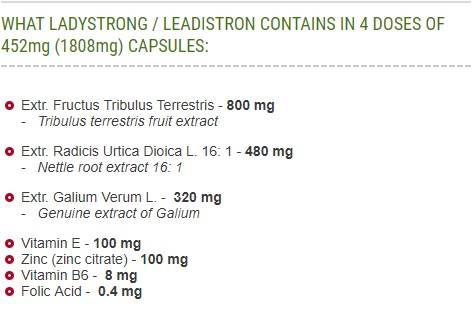 Lady Strong 75 kapsúl