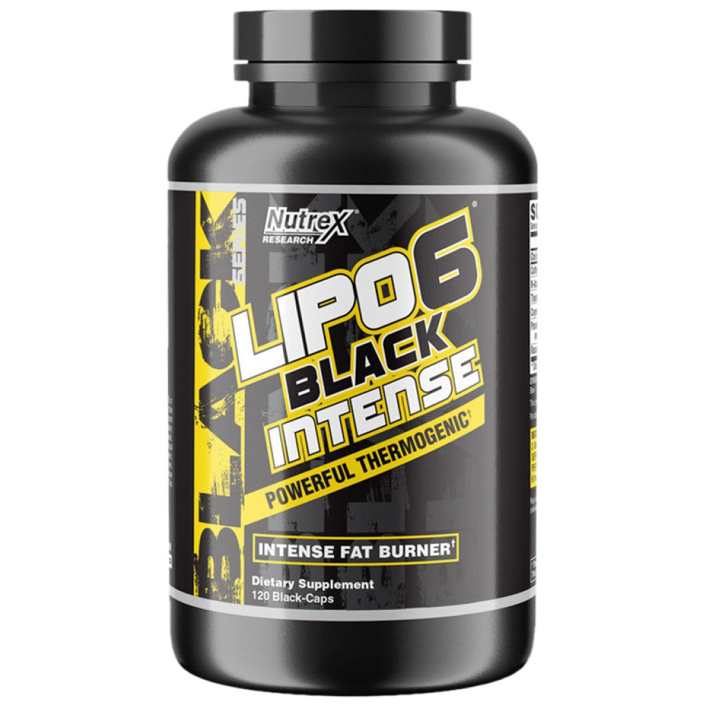 Lipo 6 čierna / intenzívna - 120 kapsúl