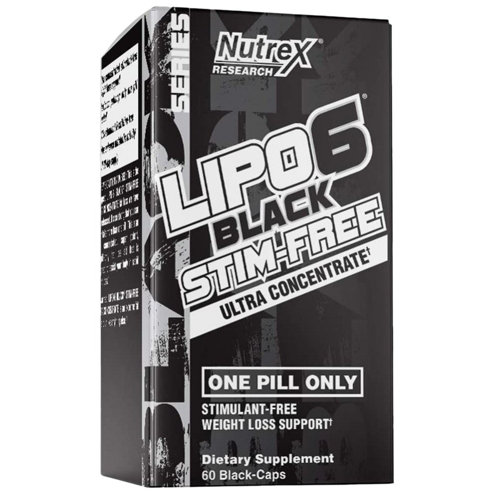 LiPo 6 Black Ultra Concentrát / Stim -Free - 60 kapsúl