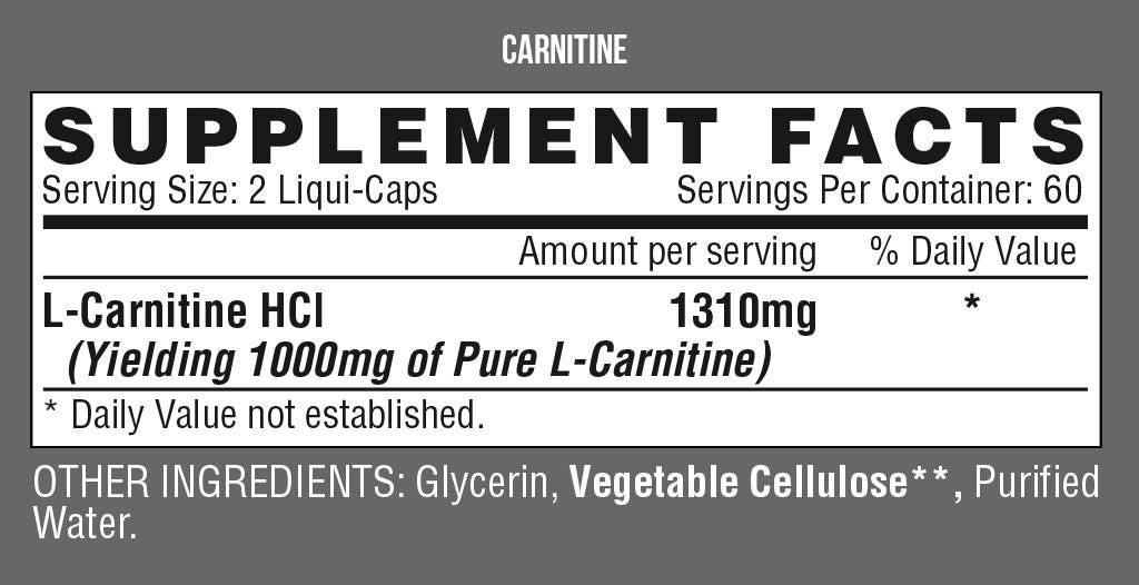 Lipo 6 / L -karnitín - 120 gélových kapsúl