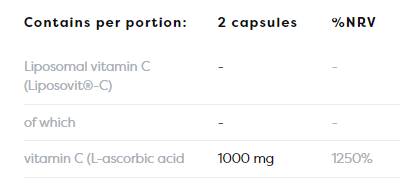 Lipozomálny vitamín C 1000 mg - 120 kapsúl
