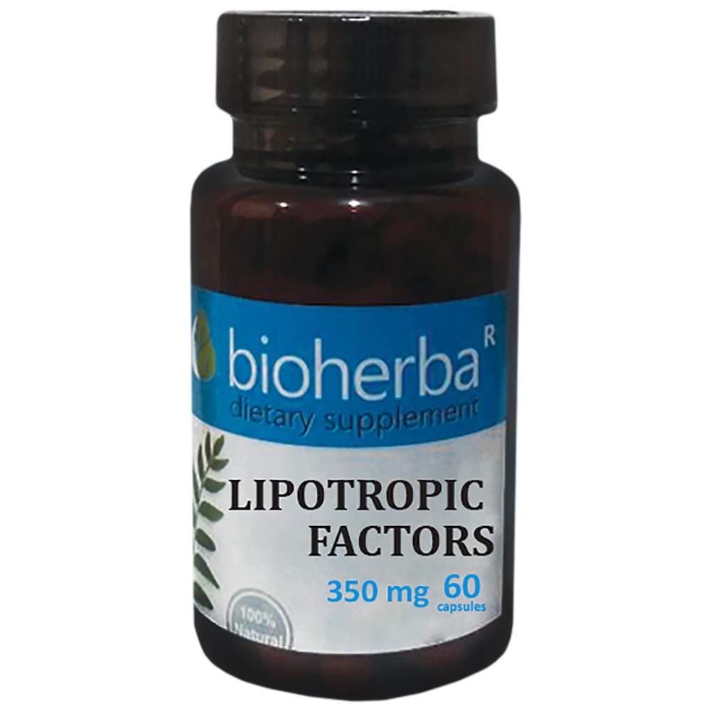 Lipotropné faktory 350 mg - 60 kapsúl